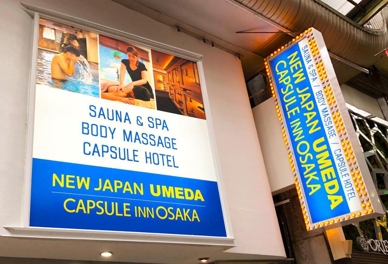 Capsule Inn Ōsaka Exterior foto